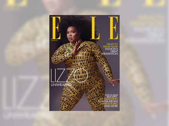 Lizzo stars on cover of reinvented ELLE UK