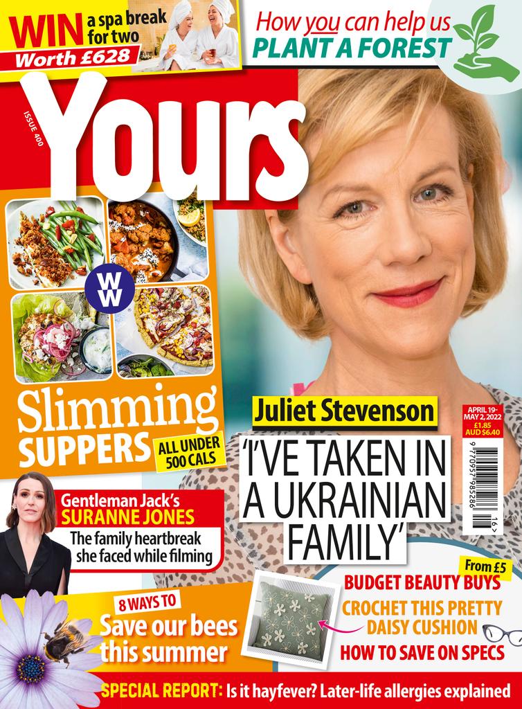 Yours magazine marks 400 issue milestone with pledge to plant 400 trees