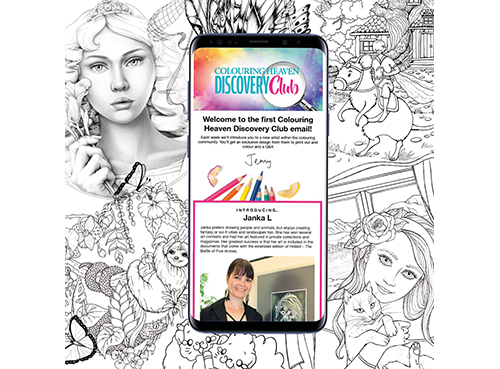 Anthem Publishing Launches Colouring Heaven Discovery Club Newsletter