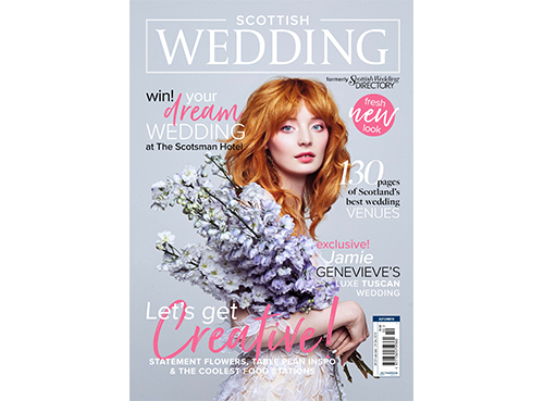DC Thomson Media release newly refreshed Scottish Wedding magazine