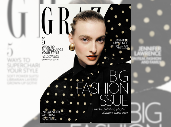 Grazia will be published in a new perfect-bound format